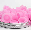 300 шт Силіконові ковпачки PINK 13 мм, фото 2