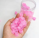300 шт Силіконові ковпачки PINK 13 мм, фото 3