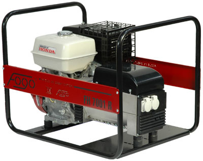 FOGO Генераторна установка FH7001 1ф-6,4кВт, двиг.Honda, бак-6,2л, руч.старт, фото 1