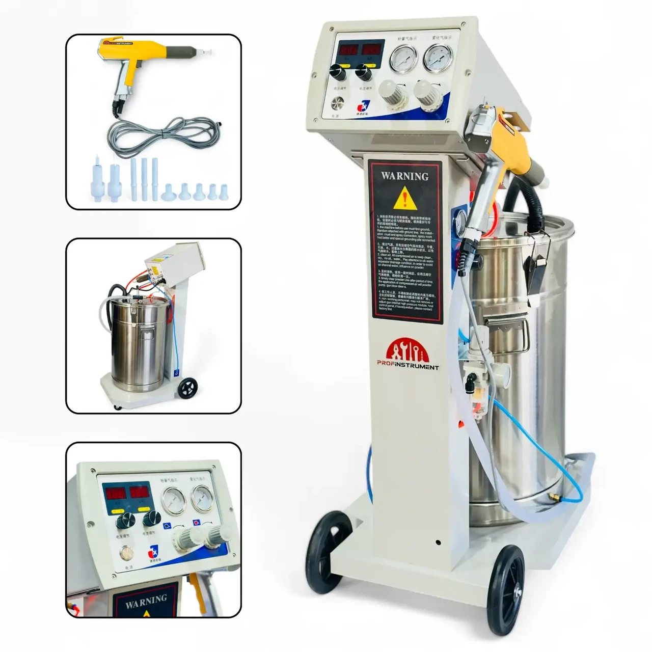 Ручне обладнання для нанесення порошкових покриттів Profinstrument PN20223, фото 1