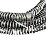 Спіраль для прочищення каналізації і труб (22 мм, 1 секція - 4,6 м) (оригінал), фото 6