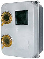 Шкаф пластиковый под трёхфазный счетчик, навесной
