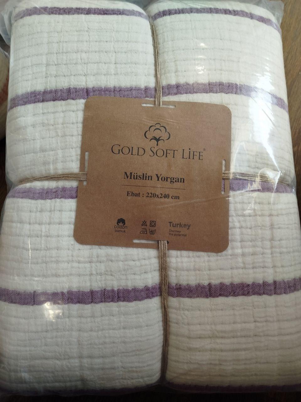 Покривало Gold Soft Life Muslin Blanket 220*240