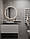 Тумба підвіска стільницею та умивальником зі штучного каменю, різні розміри, фото 3