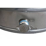 Медогонка 4-х рамкова нержавіюча AISI304 автоматична рамка Дадан, ( Меліса-93), фото 6