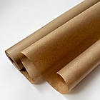 Крафт папір 35 г/м в рулоні 50 м шириною 58 см полосатий бурий, фото 2