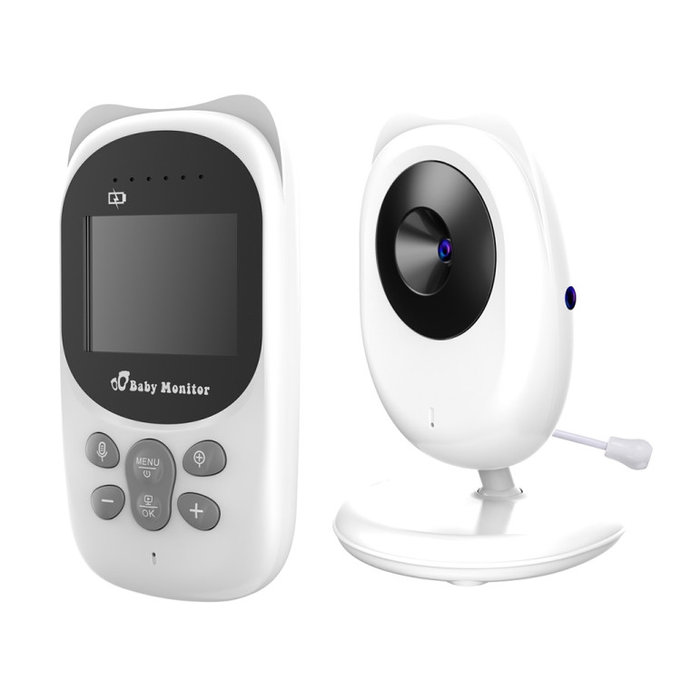Відеоняня Baby Monitor SP880 Original JKR з датчиком звуку, нічне бачення + термометр, радіоняня, няня