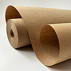 Крафт папір 70 г/м в рулоні 45 м шириною 30 см бурий коричневий, фото 2