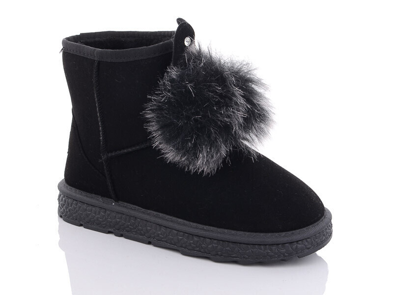Уги жіночі зимові чорні С400, фото 1