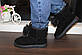 Уги жіночі зимові чорні С400, фото 8