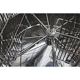 Медогонка 6-х рамкова нержавіюча (марка сталі 304) автоматична рамка Рута,( Меліса-93), фото 2