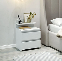 Тумба нічна MebelProff ПКТ-20, тумбочка ліжка з висувними ящиками, тумба в спальню