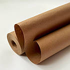 Крафт папір 70 г/м в рулоні 95 м шириною 60 см бурий коричневий, фото 2
