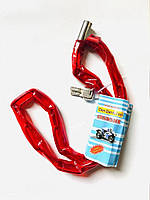 Велозамок ланцюг. Замок велосипедний ланцюг. Протиугінний ланцюговий замок