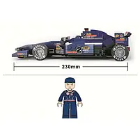 Конструктор M38-B0353 Автоформула, машинка, 287 деталей, фігурки 2 шт, в коробці, 33-24-5,5 см, фото 2