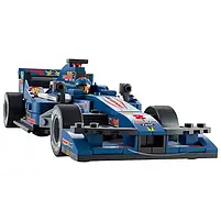 Конструктор M38-B0353 Автоформула, машинка, 287 деталей, фігурки 2 шт, в коробці, 33-24-5,5 см, фото 5