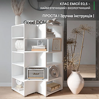 Стелаж Трансформер MebelProff К-39, стелаж для книг, стелаж для дому, стелаж для декору