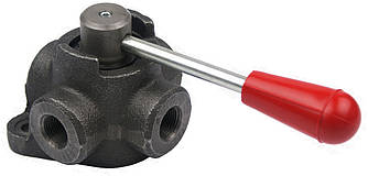 Кран чотирьох ходовий шаровий G3/8" DN10 PN500