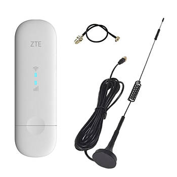 4G/3G автокомплект Wi-Fi роутер ZTE MF79U + автомобільна антена 7 Дб