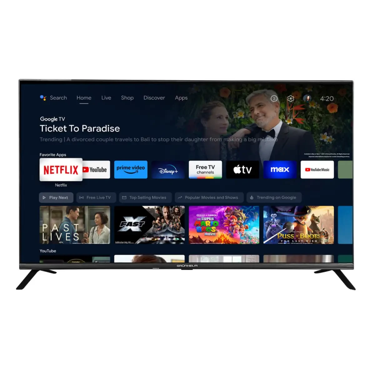 Телевизор Grunhelm 32H500-GA11V 32 T2 SMART TV G7L color box GRUNHELM