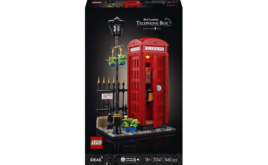 LEGO Ideas Червона лондонська телефонна будка 1460 деталей (21347)