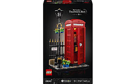LEGO Ideas Червона лондонська телефонна будка 1460 деталей (21347)