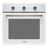Духовка газова MILANO ESG 3 програми, (WH) біле скло