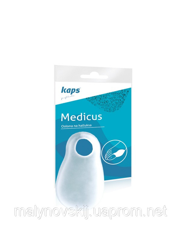 Гелієва захисна пластина з кільцем (бурсопротектор) Kaps Medicus