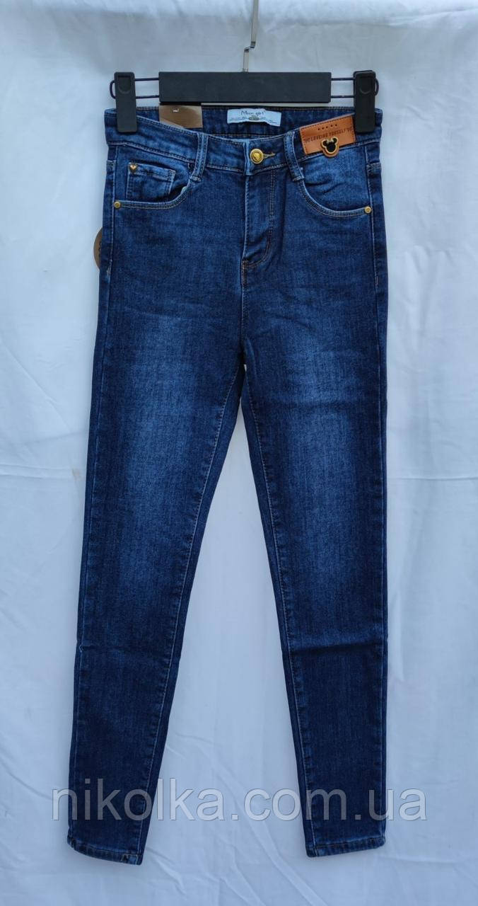 Джинси утеплені жіночі оптом, 26-32 рр., арт. Si-MZ7726, фото 1