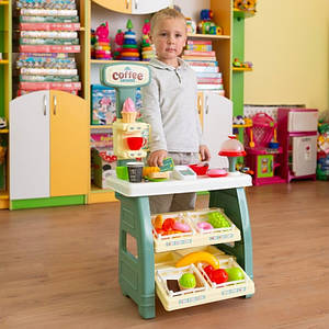 Ігровий набір Кавова Техня (ТЕХ-9765) — дитяче кафе з десертами, касою й терміналом