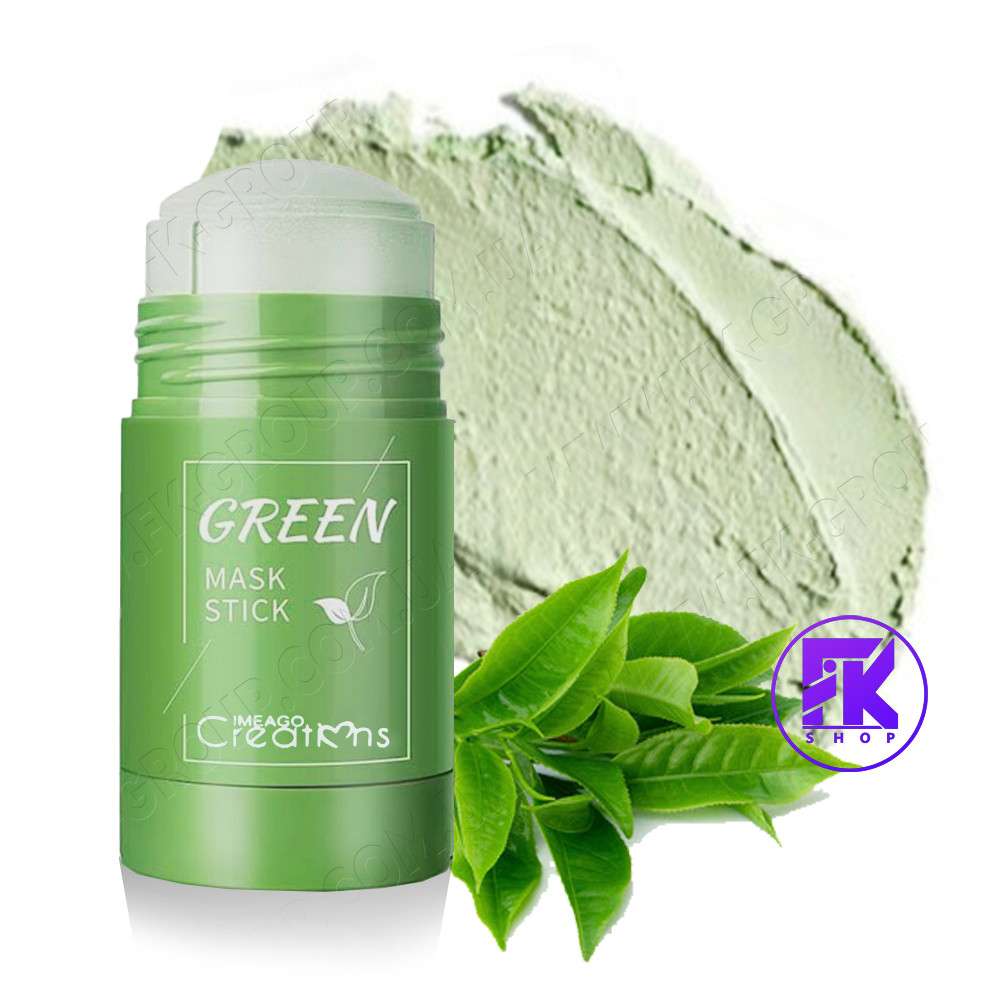 Маска-стік для обличчя органічна глина та зелений чай Green Mask Stick 40 мл