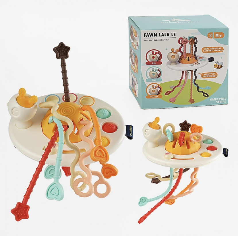 Дитяче розвивальне брязкальце Планета 9075 для малюків від 6 місяців, фото 1