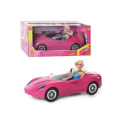 Лялька Defa 8228 з машиною кабріолет від 3х років