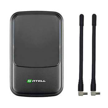 4G WiFi роутер Satell F3000 Black до 150 мбіт/сек + 2 термінальні антени 3 Дб