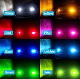 Синя T10 W5W 10-SMD з лінзою LED CANBUS Автолампа світлодіодна безцокольна, фото 5