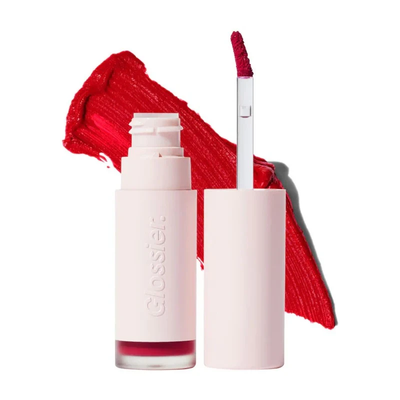 Матова помада для губ Glossier G Suit Soft Touch Matte Liquid Lip Crème відтінок Jet (червоний з холодним підтоном), фото 1