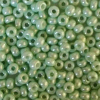 Бісер чеський Preciosa Перлиновий 297 / 63161 калібр 10/0 Сніжна м'ята Упаковка 5 грам