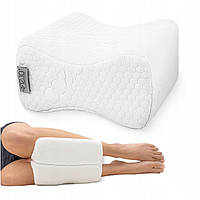 Подушка ортопедична 4FIZJO Support 24 x 21.5 см для для ніг та колін White (P-5907739317056)