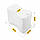 Подушка ортопедична 4FIZJO Support 24 x 21.5 см для для ніг та колін White (P-5907739317056), фото 4
