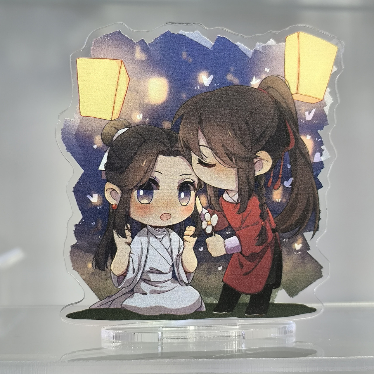 Акриловая статуетка Благословення небожителів Сє Лянь та Хуа Чен (10 см) / Tian Guan CI Fu, фото 1