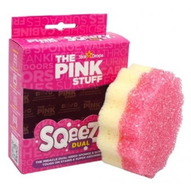 Губка Pink Stuff для чищення універсальна двостороння 1 шт