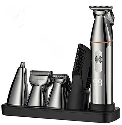 Тример для домашнього використання Ufree 4D Grooming Kit 5in1 Silver (LK-891)