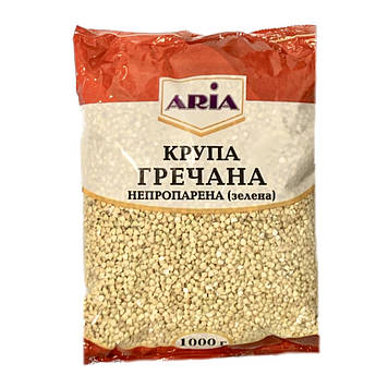 Гречка ЗЕЛЕНА "ARIA" 1 кг