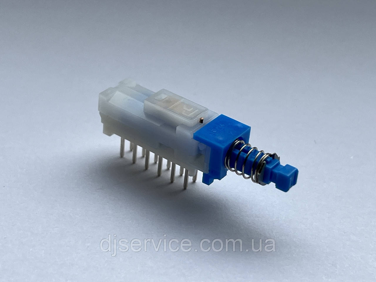 Кнопка ALPS типу Toneluck 12pin PS 909L з фіксацією для процесорів DBX, Phonic, Behringer і Soundcraft MFX