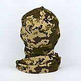 Балаклава літня з тканини coolmax в камуфляжі ММ14, фото 6