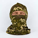 Балаклава літня з тканини coolmax в камуфляжі ММ14, фото 2