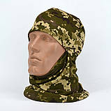 Балаклава літня з тканини coolmax в камуфляжі ММ14, фото 7