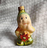 Скляна іграшка формова Гном, фото 2