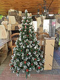 Ялинка Кармен з шишками і калиною 1.80м, фото 10