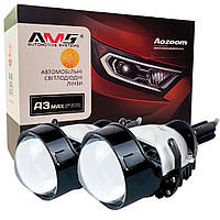 Світлодіодна LED лінза для фар AMS ORIGINAL A1 2.5 F/R 39W 5500K комплект 2 шт
